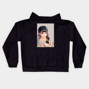 fashion illustration Kids Hoodie